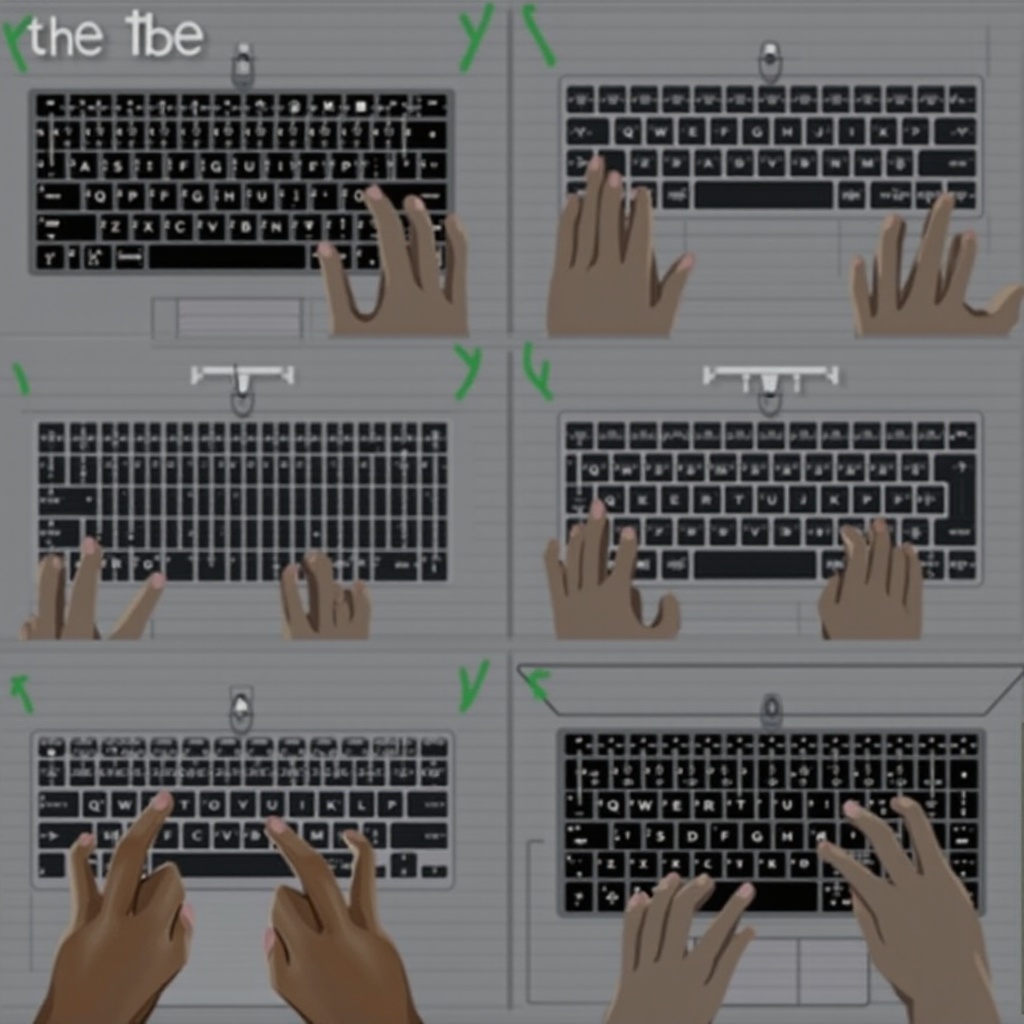 gerader strich tastatur